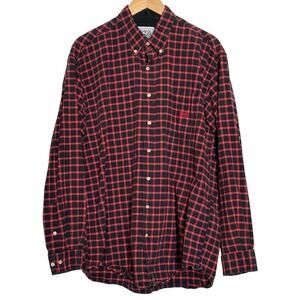 Cinch Long Sleeve Plaid Checked Button Down Western Shirt Mens L
